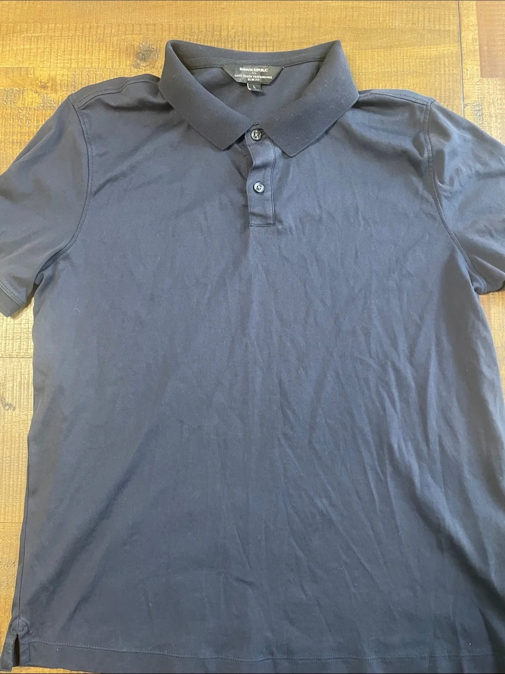 Banana Republic Men's Dark Navy Polo